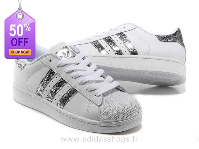 adidas superstar blanche et rouge pas cher